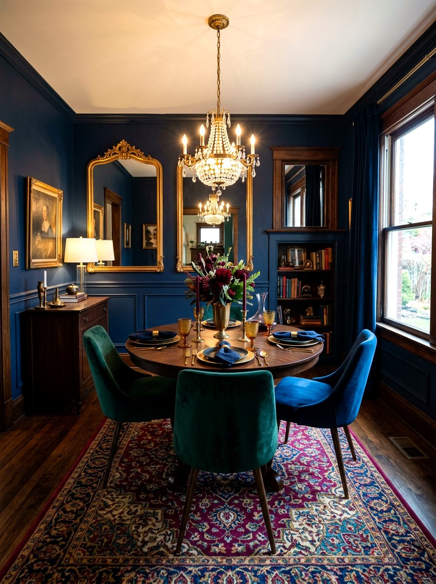 Dark Moody Small Dining Room - 30 dark moody dining room ideas