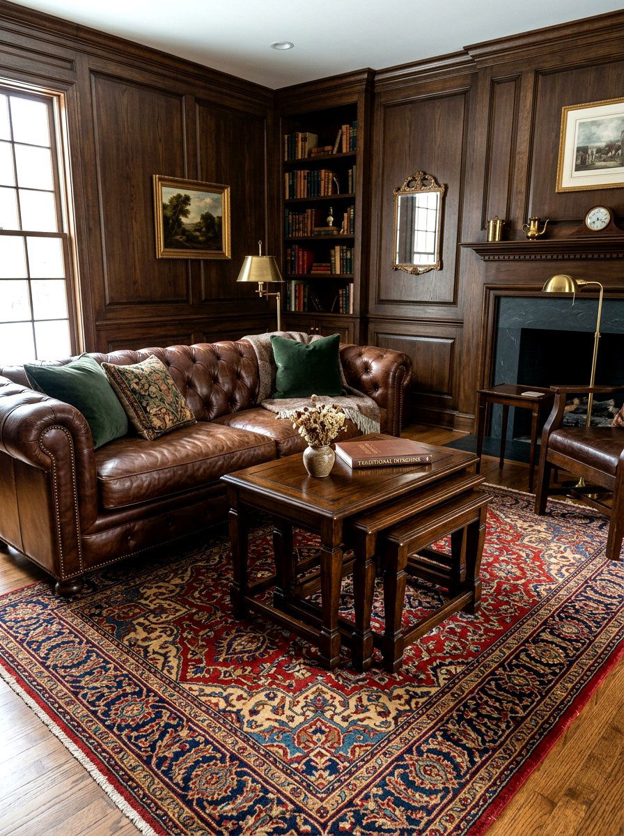 Dark Oak Nesting Coffee Table - 30 nesting coffee table ideas