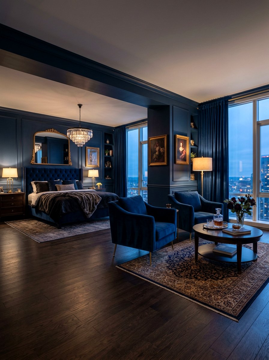 Dark Romantic Master Suite - 30 dark romantic bedroom ideas