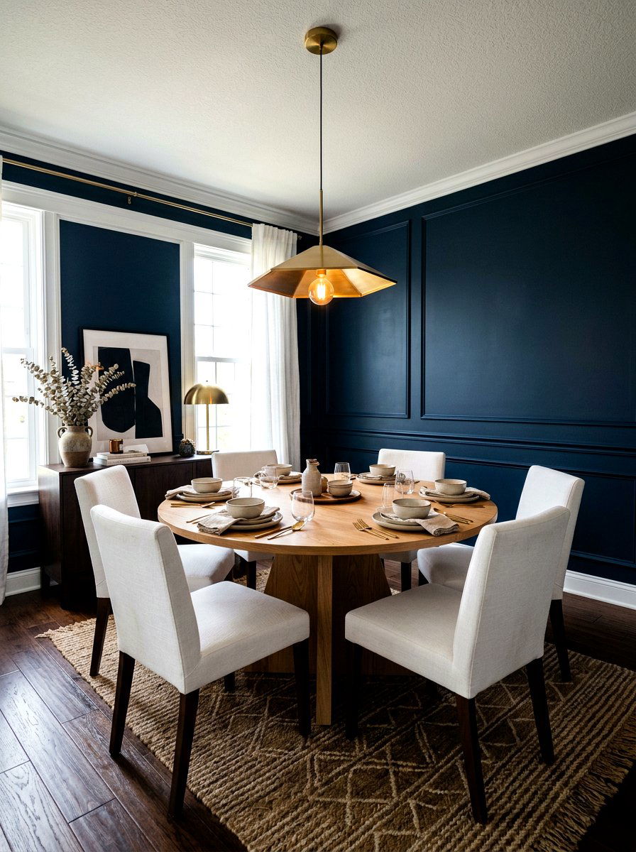 Dark Small Dining Room - 30 small dining nook ideas