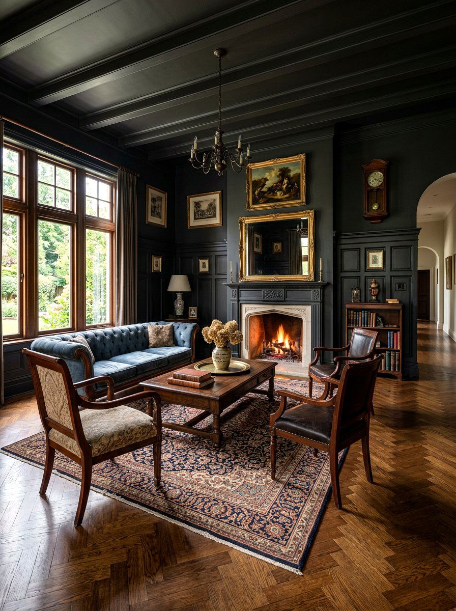 30 Moody Lounge Room Ideas for Dramatic, Cozy Comfort Today
