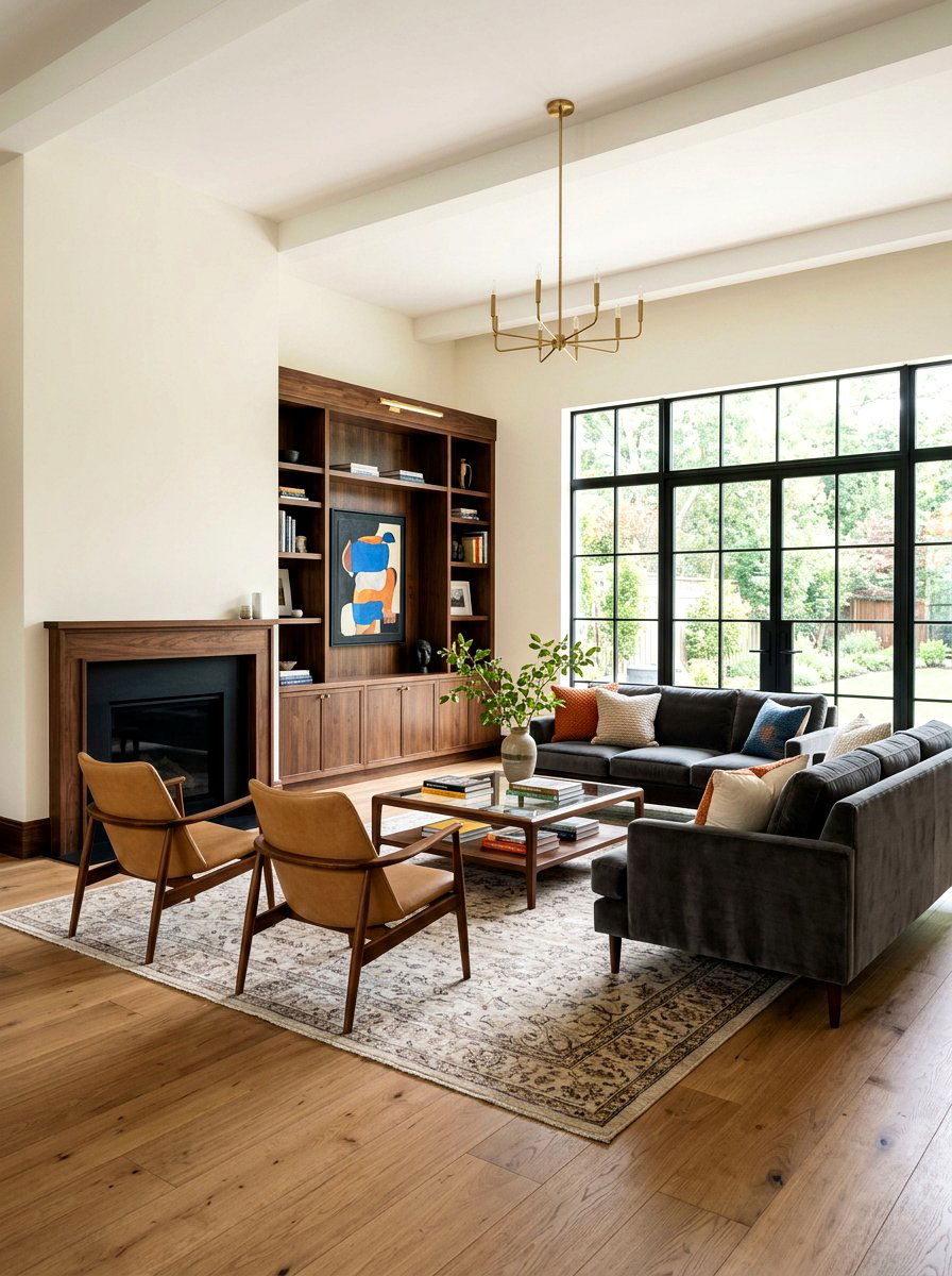 Dark Walnut Baseboard - 30 baseboard trim ideas