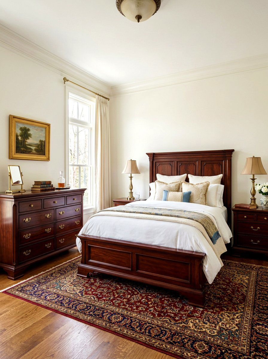 Dark Wood Bedroom Furniture - 30 traditional bedroom ideas