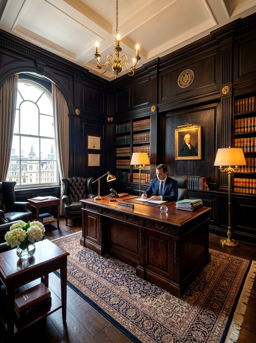 Dark Wood Law Office - 30 attorney office ideas