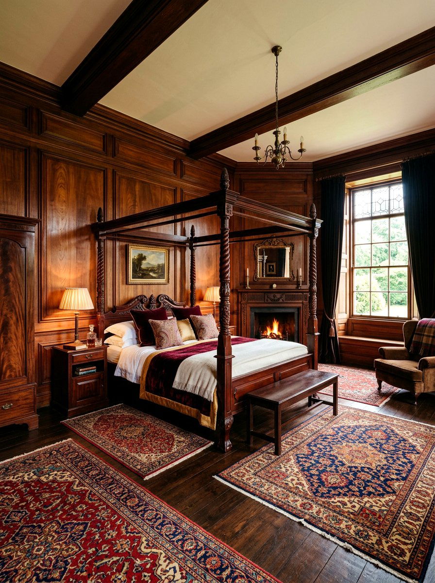 Dark Wood Romantic Bedroom - 30 dark romantic bedroom ideas
