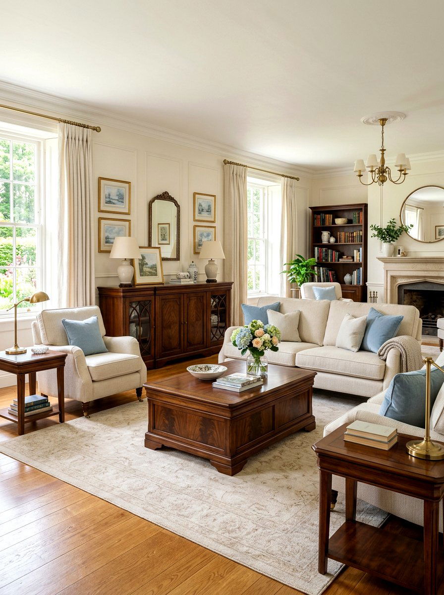 30 Collected Traditional Living Room Ideas for Timeless Comfort