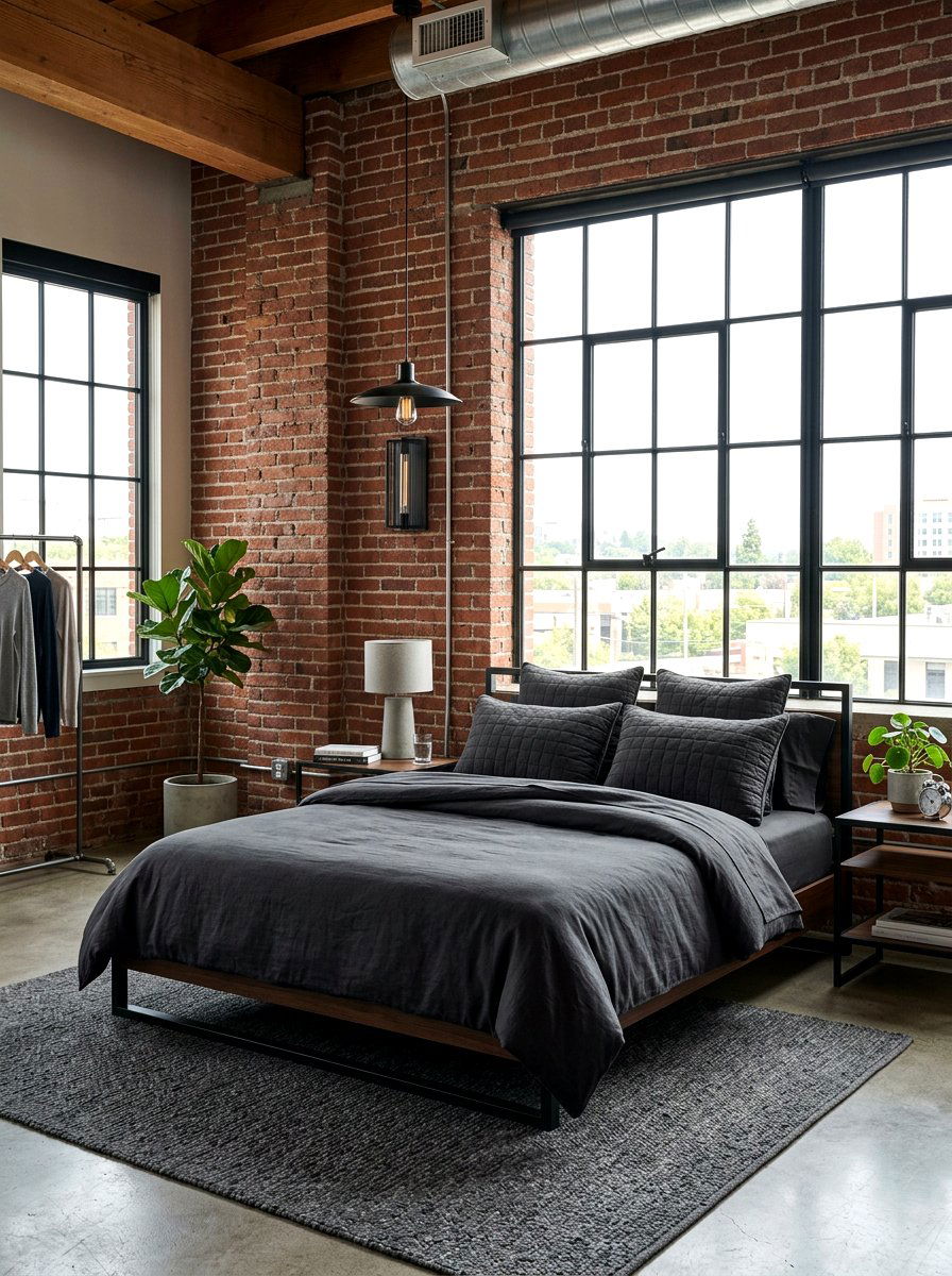 Dark charcoal bedding - 30 designer duvet styling ideas