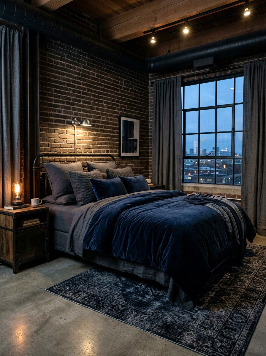 Dark moody bedding - 30 pillowy bed styling ideas