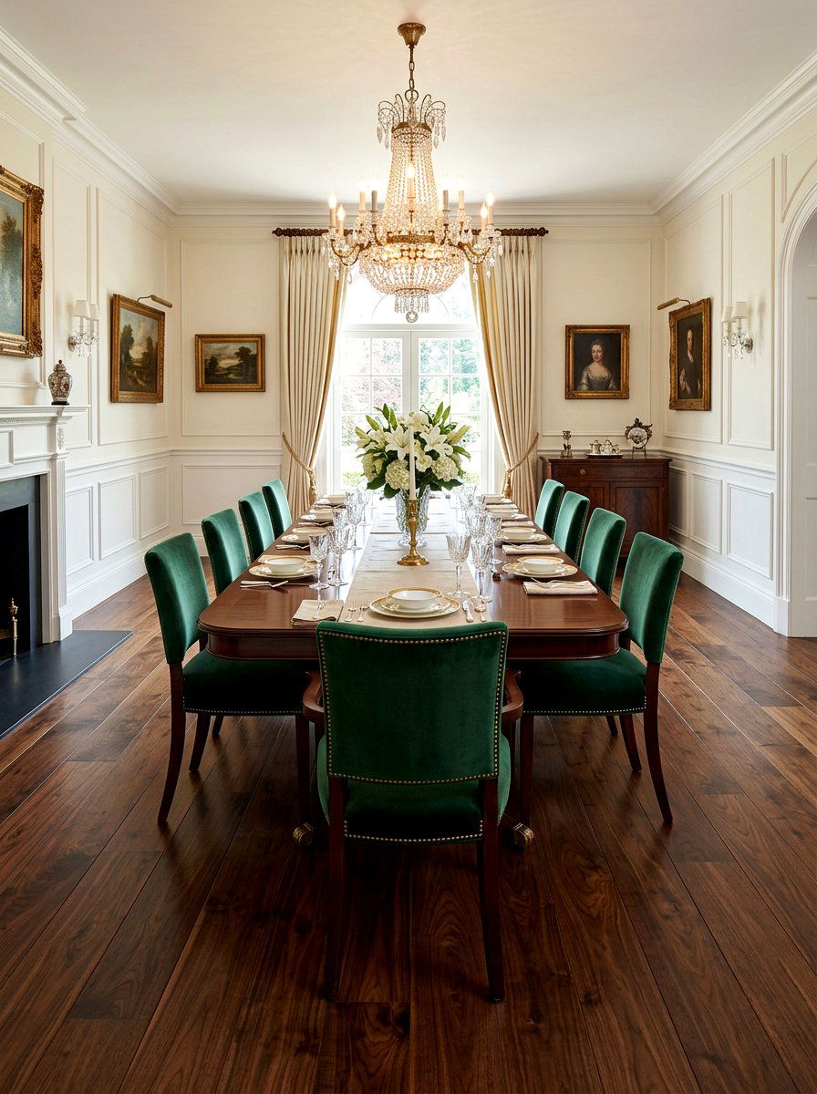 Dark walnut hardwood - 30 hardwood floor stain ideas