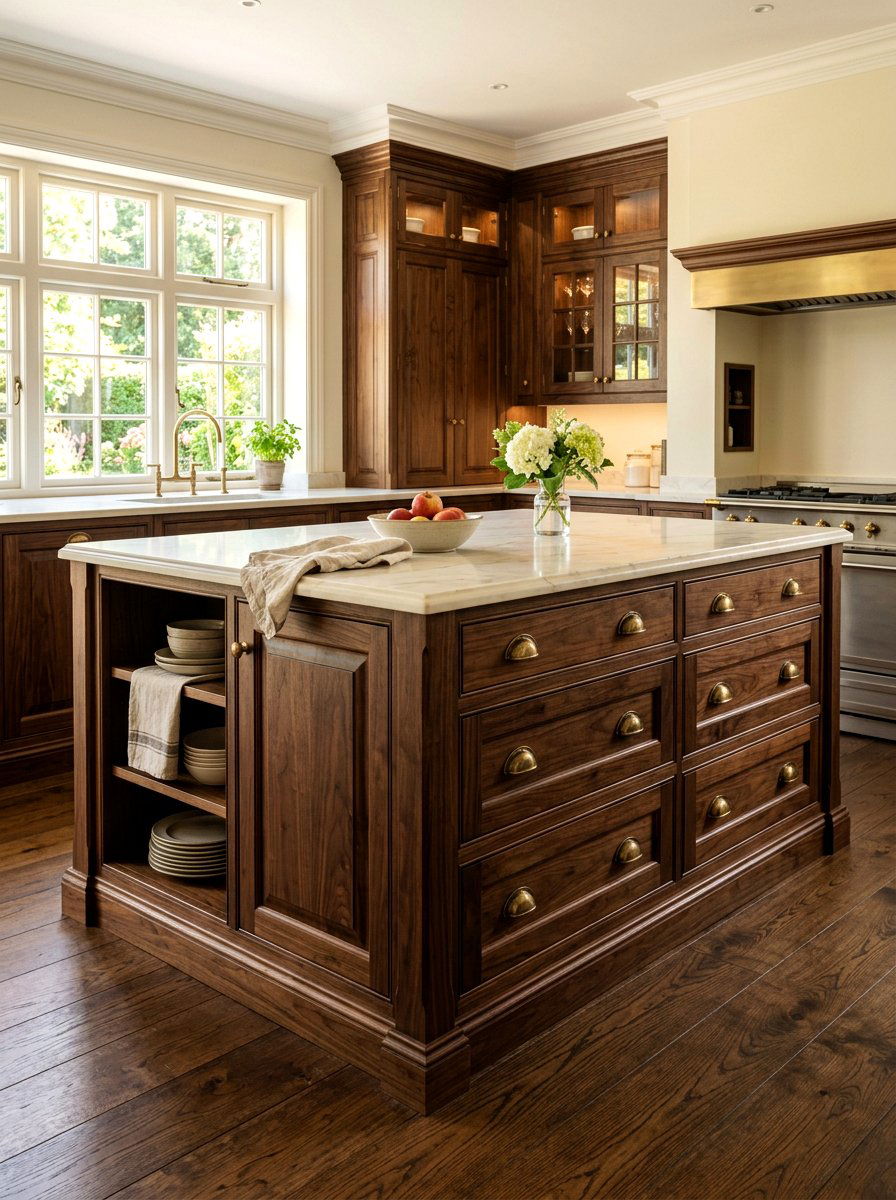 Dark wood island dresser - 30 island dresser closet ideas