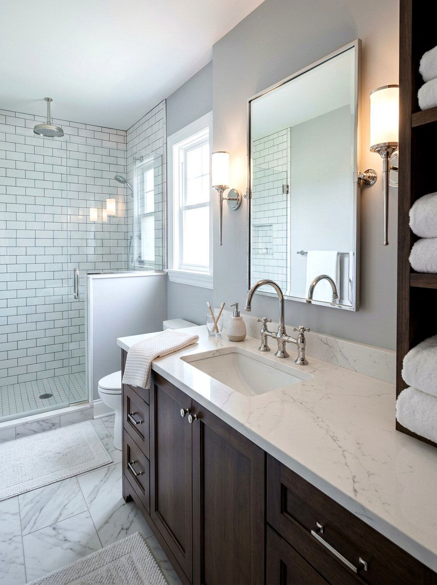 Deck Mount Bridge Faucet - 30 bridge faucet bathroom ideas