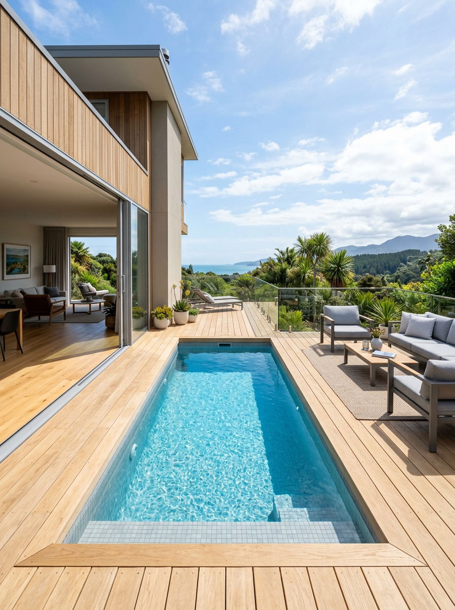 Deck Plunge Pool - 30 plunge pool ideas