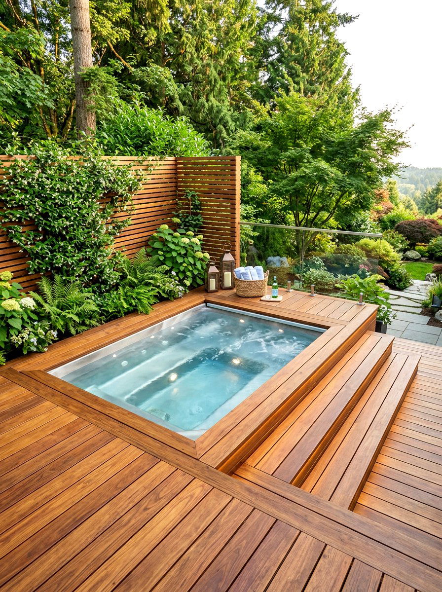 Deck With Hot Tub - 30 modern deck ideas