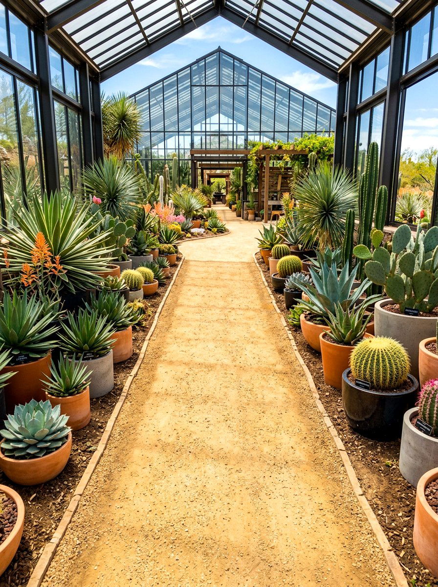 Decomposed Granite - 30 greenhouse path ideas