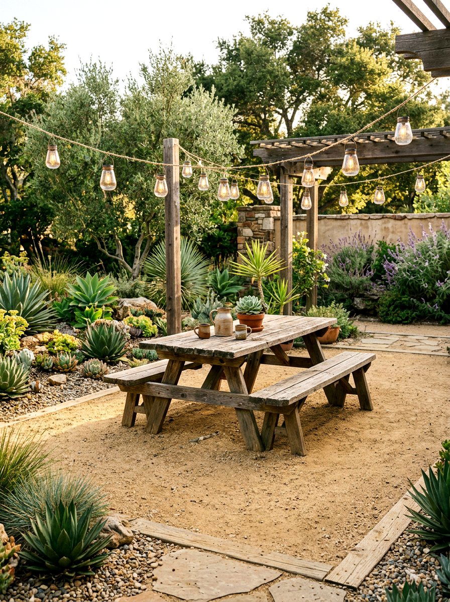 Decomposed Granite - 30 patio flooring ideas