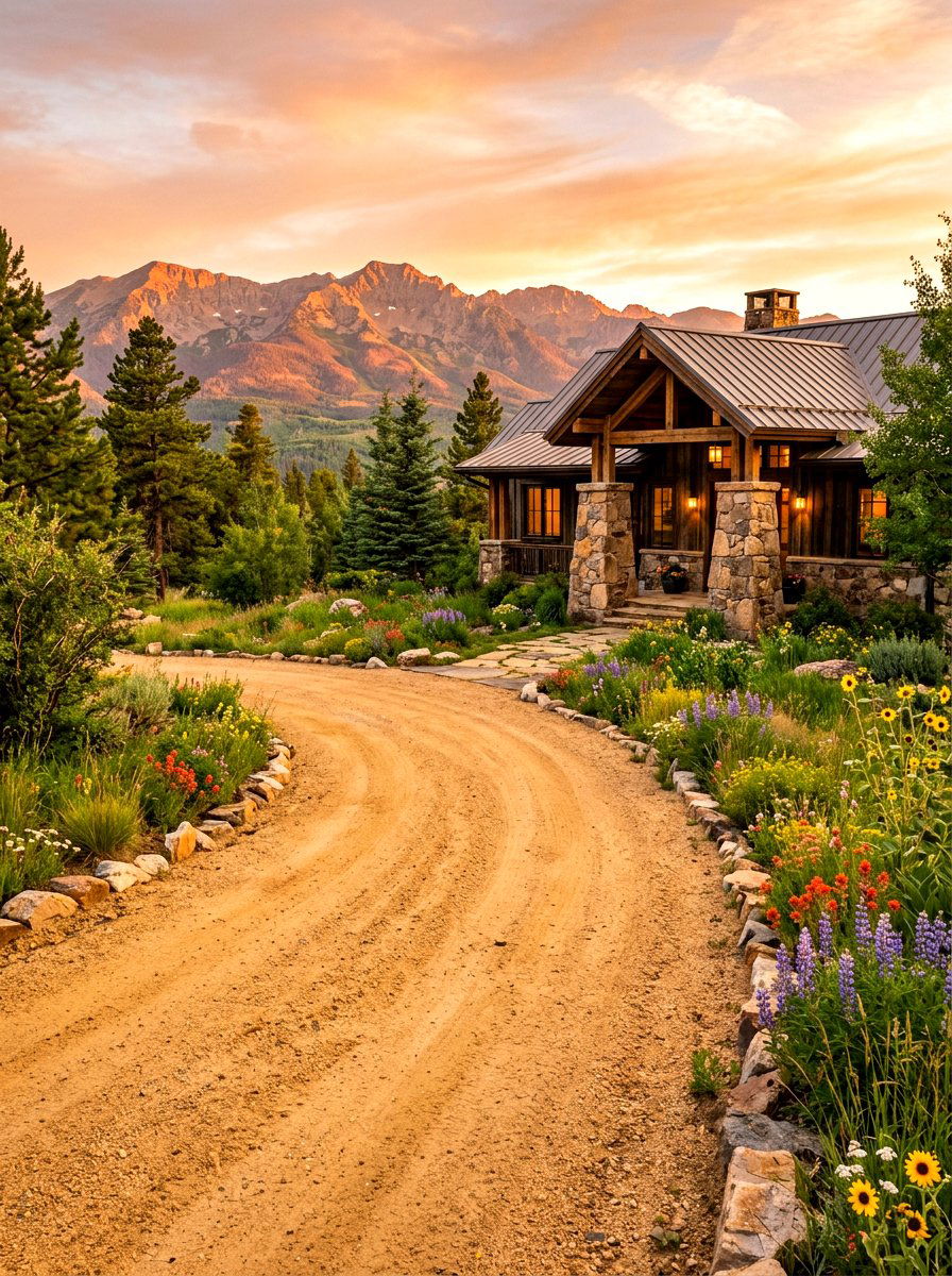 Decomposed Granite Driveway - 30 gravel driveway ideas