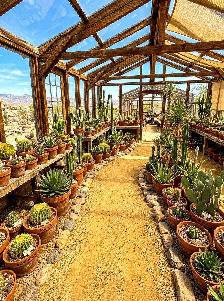 Decomposed Granite Greenhouse Path - 30 greenhouse walkway ideas
