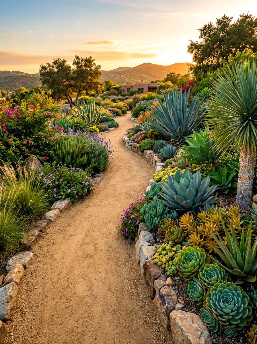 Decomposed Granite Walkway - 30 path through garden ideas