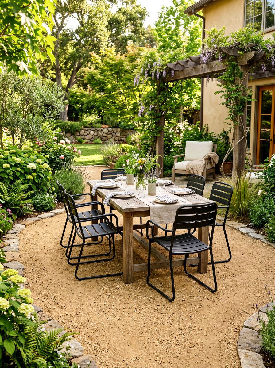 Decomposed Granite - 30 drought friendly backyard ideas