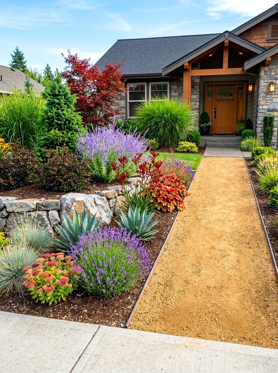 30 Decomposed Granite Front Yard Ideas for Easy Curb Appeal