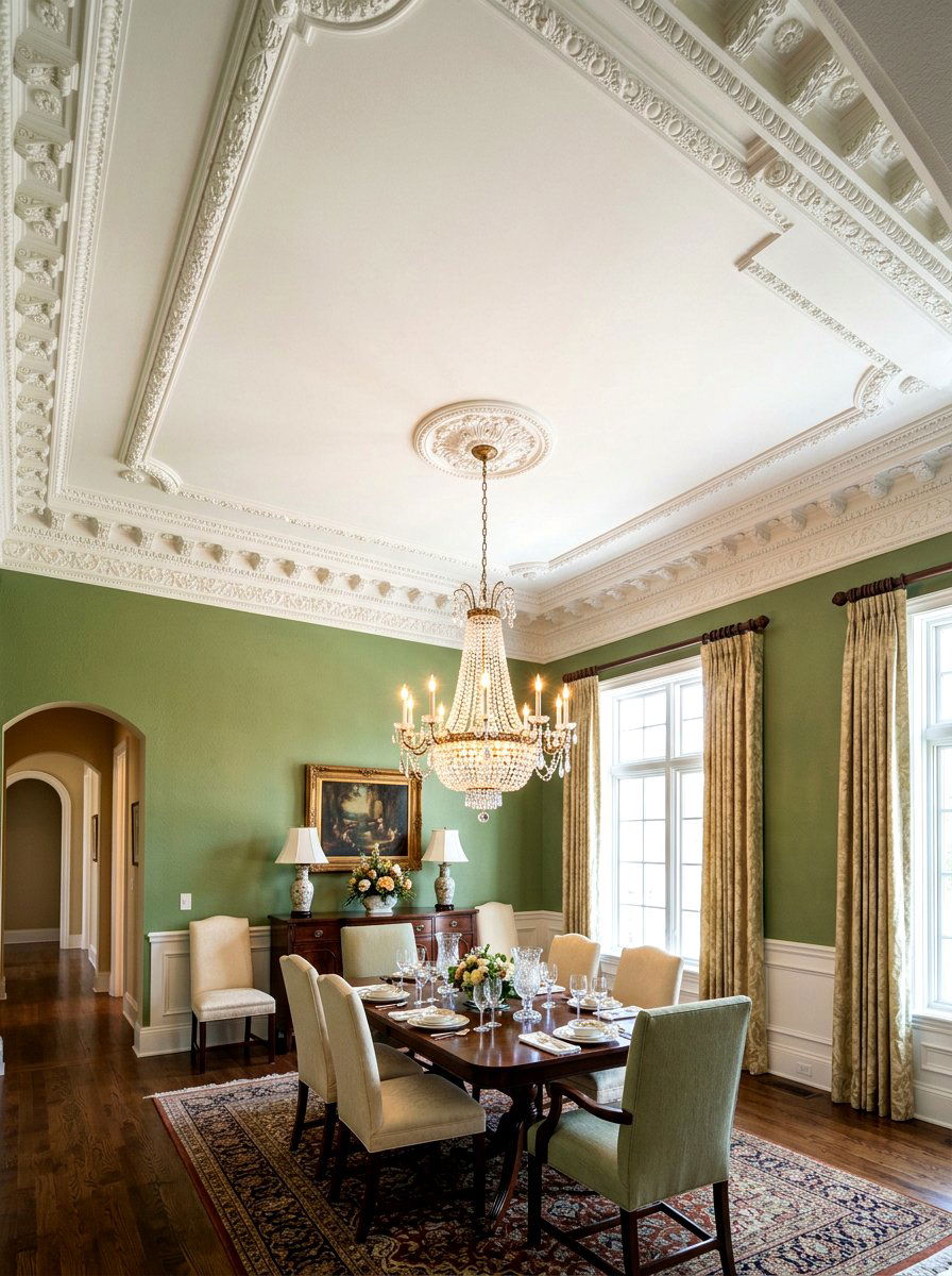 Decorative Crown Molding - 30 traditional bedroom ideas