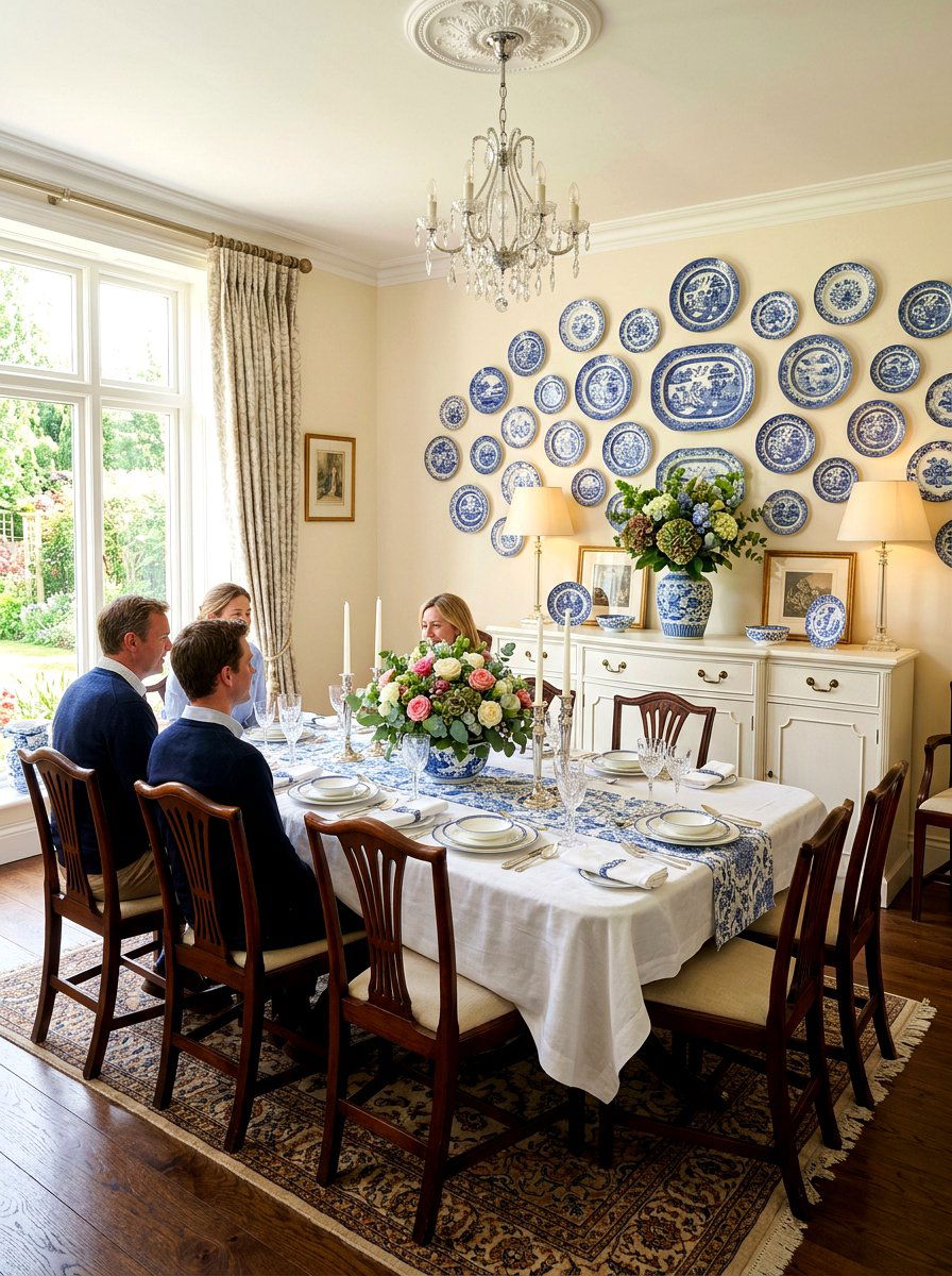 Decorative Dining Room Plates - 30 dining room wall decor ideas
