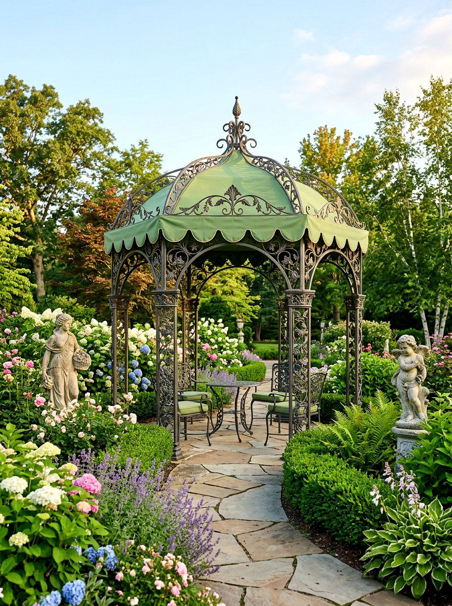 Decorative Gazebo - 30 soft top gazebo ideas