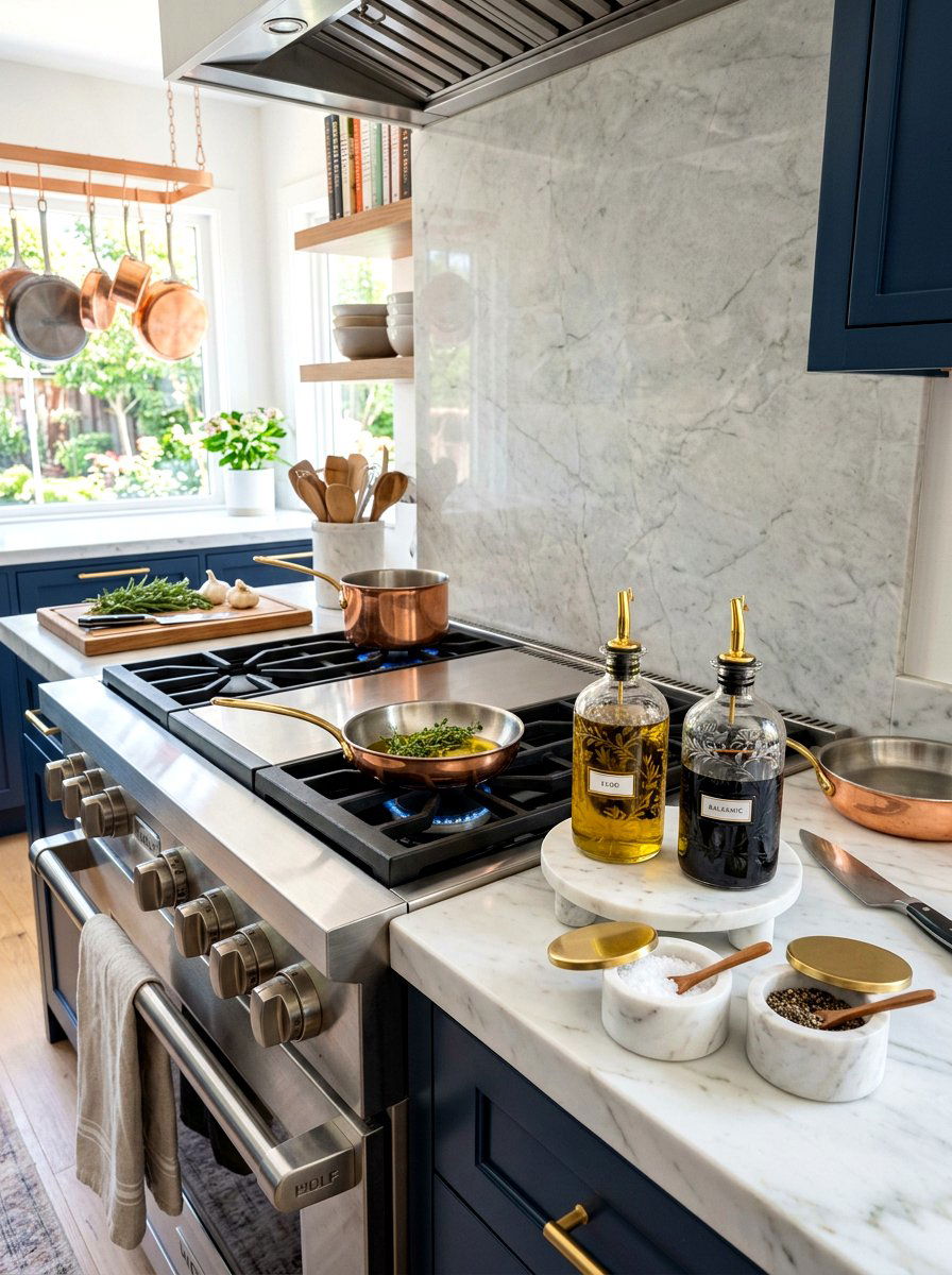 Decorative Oil Dispensers - 30 kitchen counter decor ideas