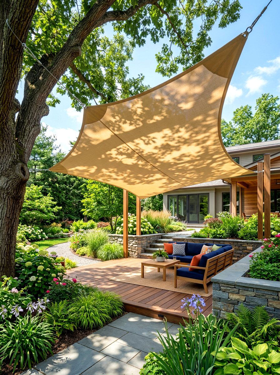 30 Shade Sail Ideas for Instant Sun Protection