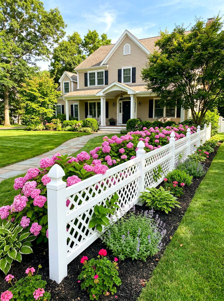 Decorative Vinyl Garden Border - 30 raised bed border ideas