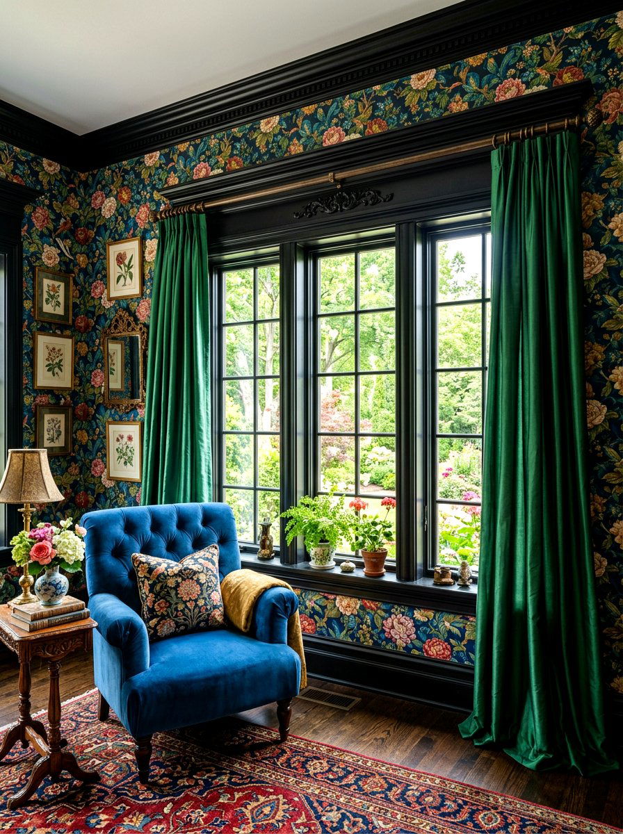 Decorative Window Trim - 30 anti minimal living room ideas
