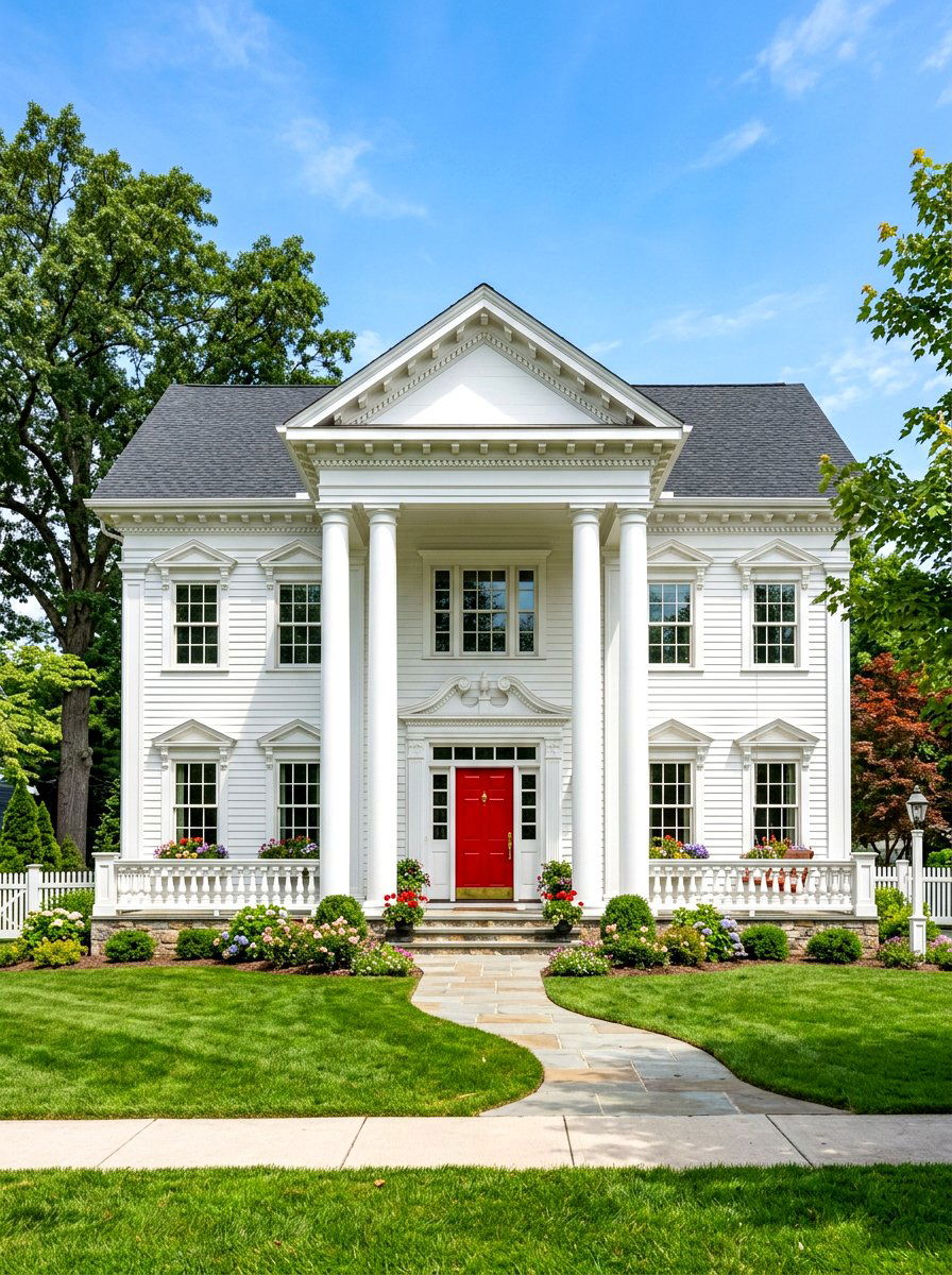 Decorative header window trim - 30 outdoor window trim ideas