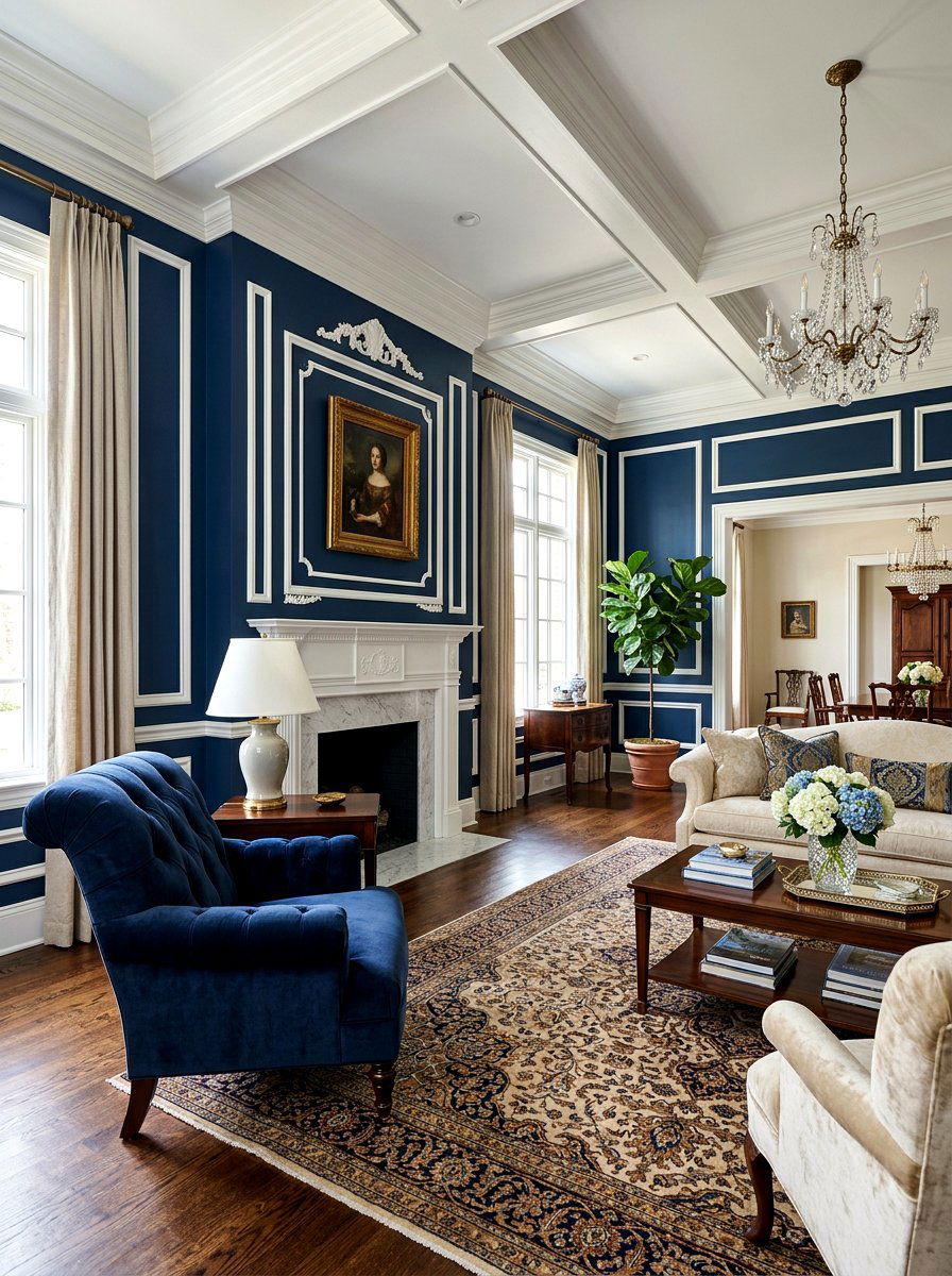 Decorative wall molding - 30 empty wall ideas