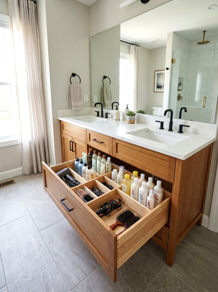 Deep Drawer Storage Inserts - 30 bathroom drawer inserts ideas