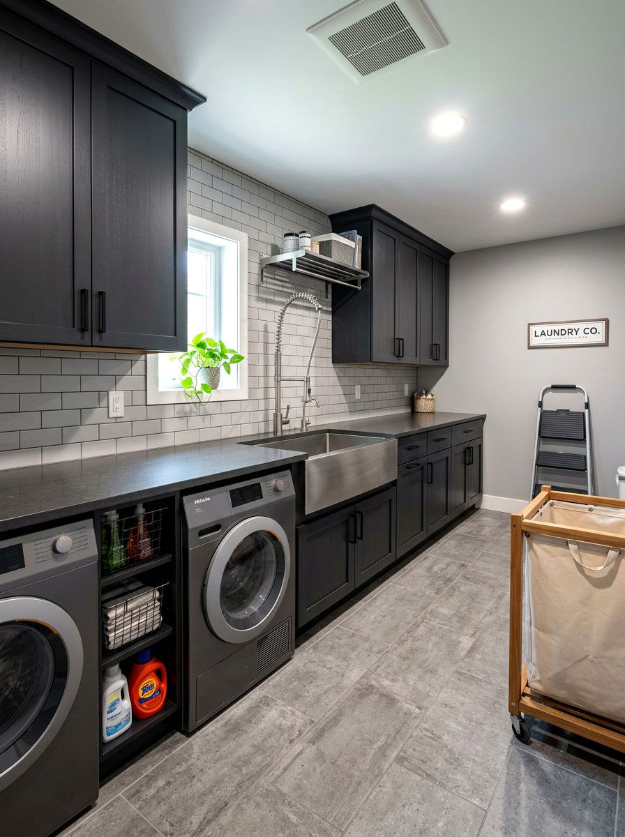 Deep Soaking Laundry Sink - 30 laundry room sink ideas