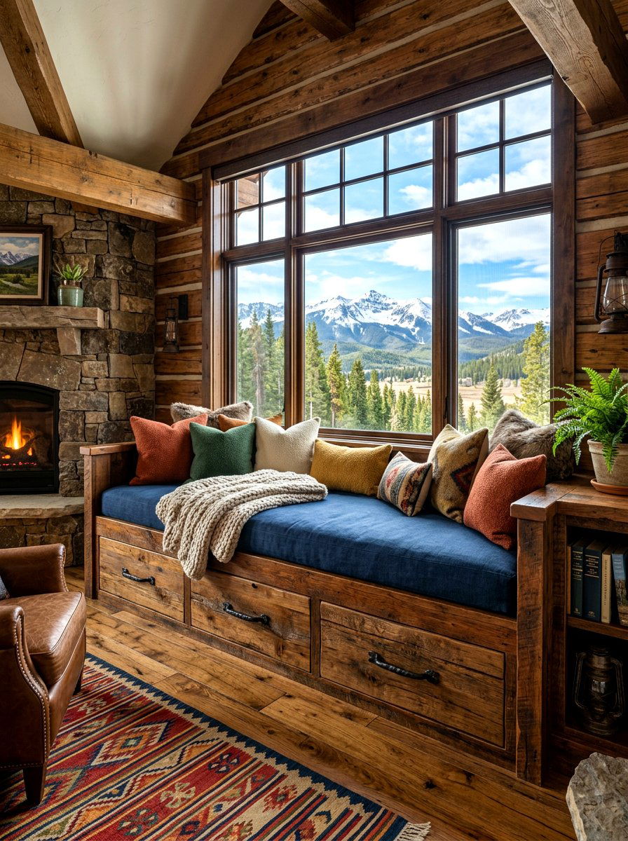 Deep Window Seat With Deep Drawers - 30 storage bench window seat ideas