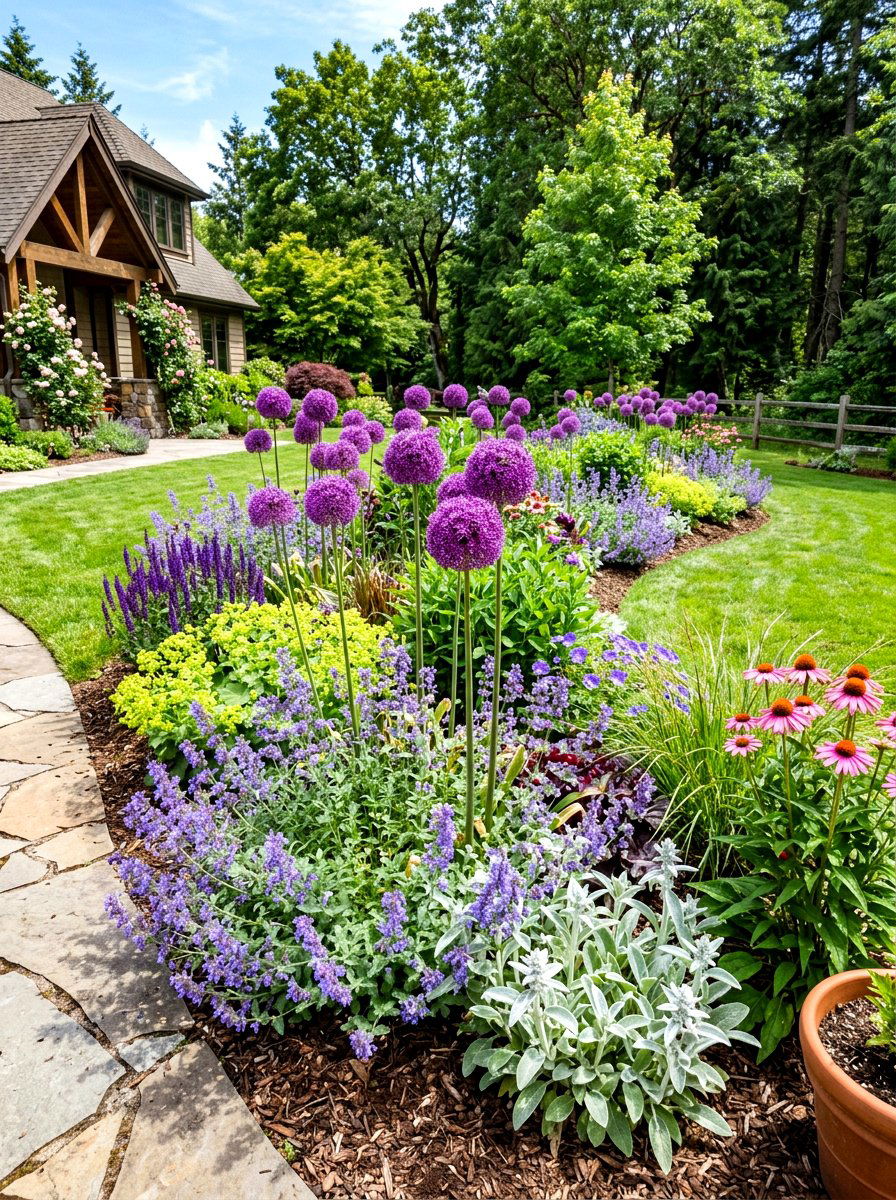 Deer Resistant Garden Border - 30 mixed border garden ideas