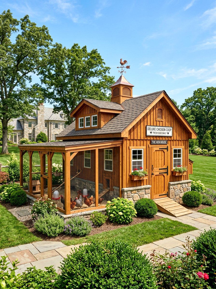 30 Chicken Coop Ideas for a Happy, Healthy Flock All Year