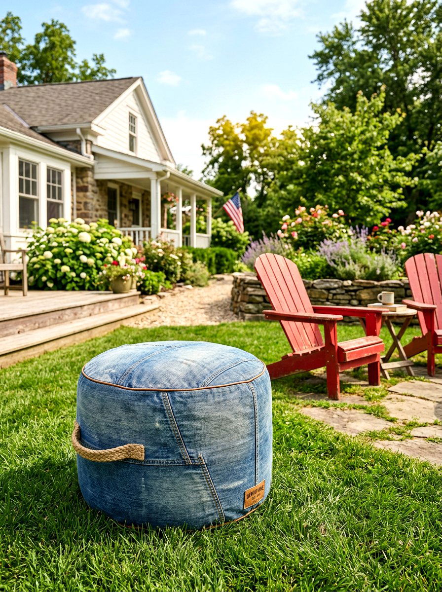 30 Outdoor Pouf Lounge Ideas for a Cozy, Stylish Seating Setup