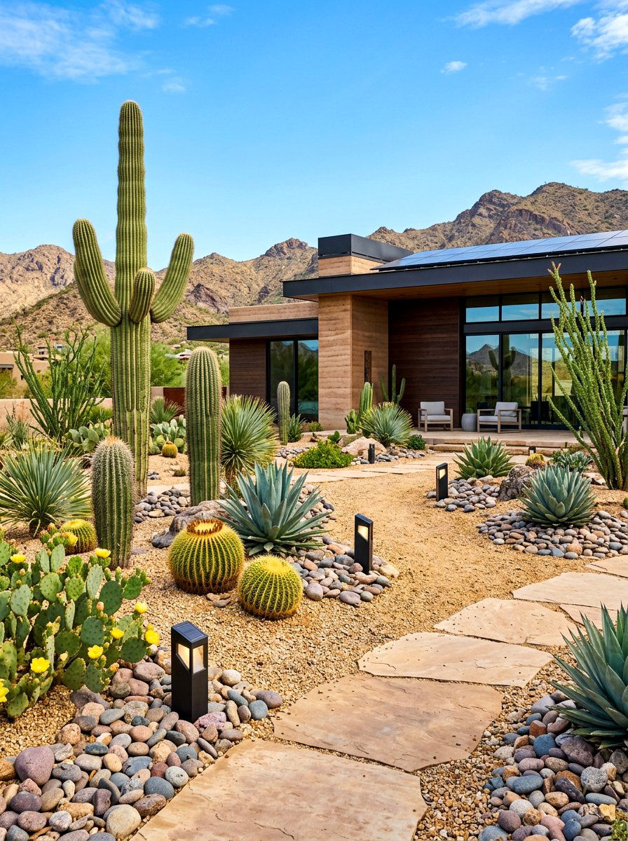 Desert Landscape - 30 home and garden makeover ideas