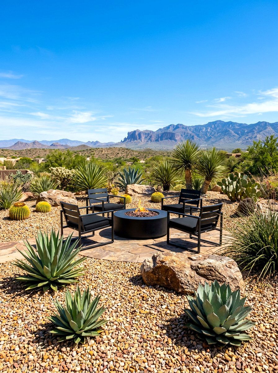 Desert Landscaping - 30 backyard hosting aesthetic ideas