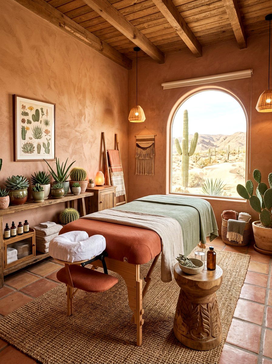 Desert Massage Room - 30 massage room ideas