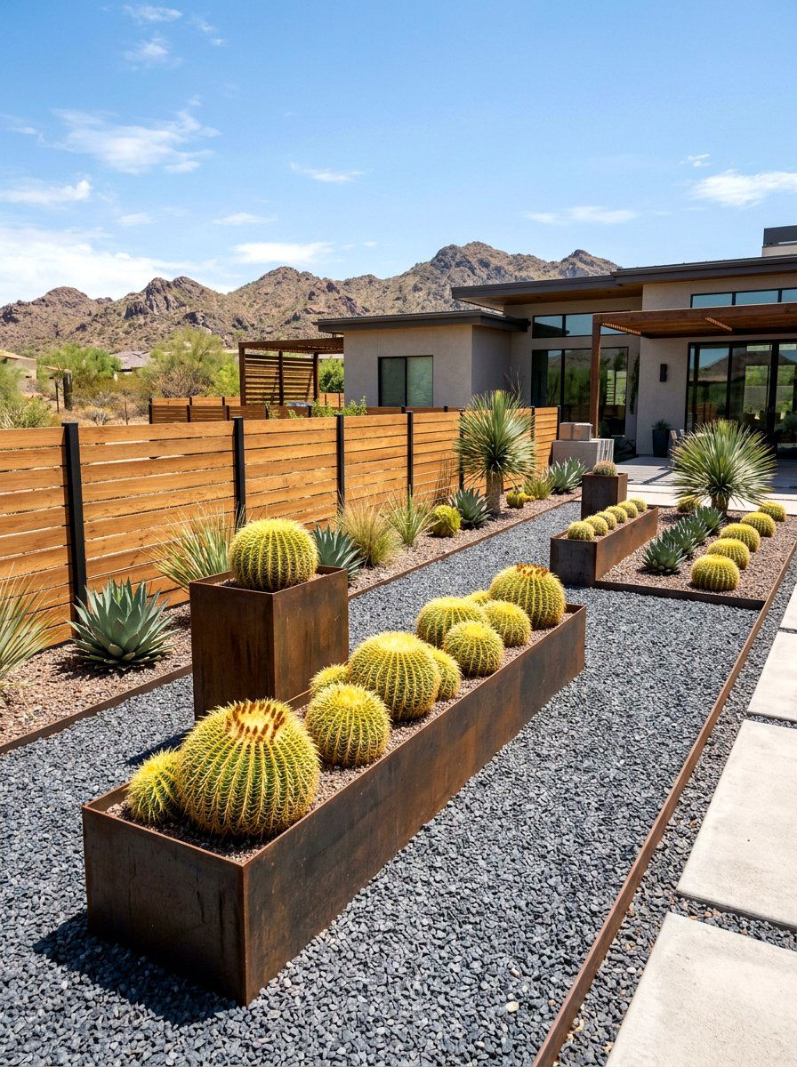 Desert Modern Landscape - 30 drought tolerant landscaping ideas