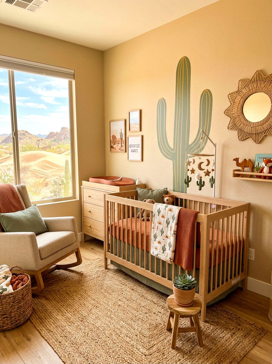 Desert Nursery Theme - 30 Pinterest nursery ideas