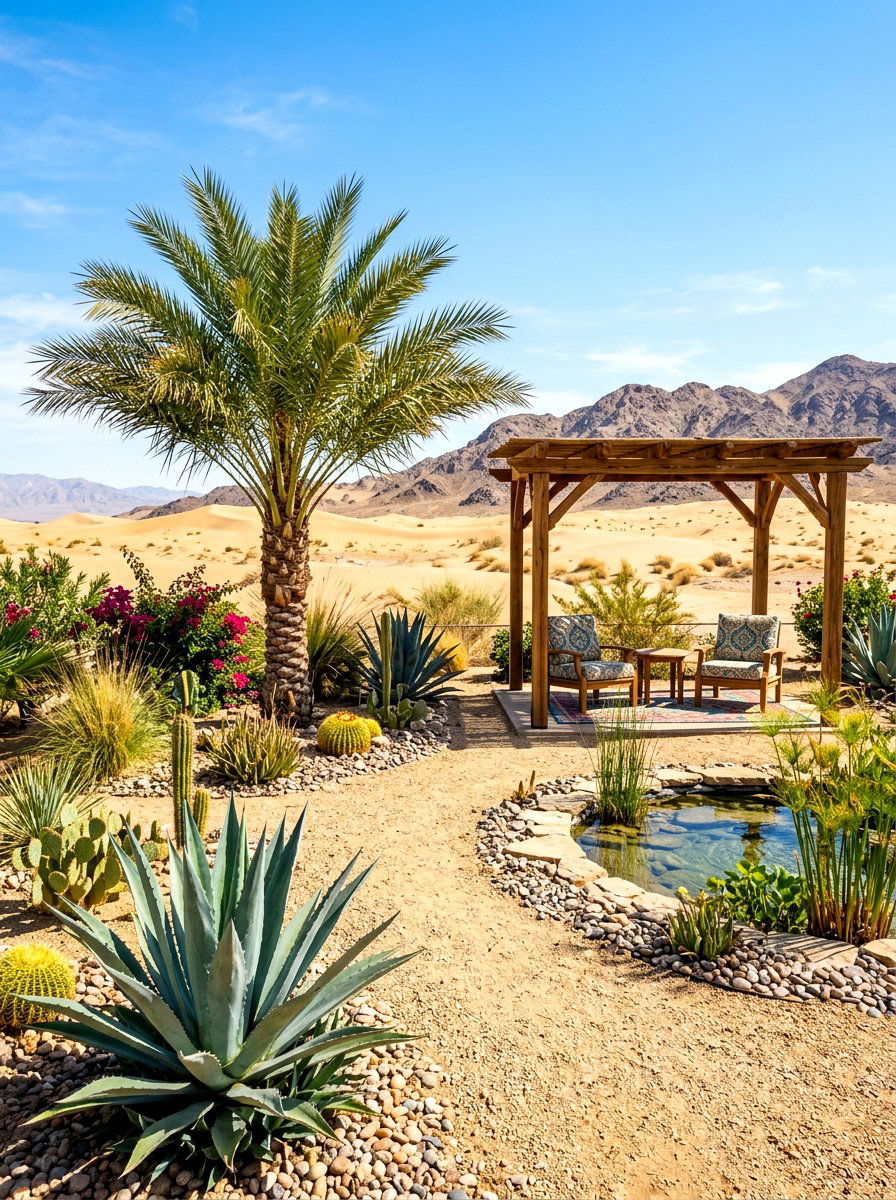 Desert Oasis - 30 xeriscape garden ideas