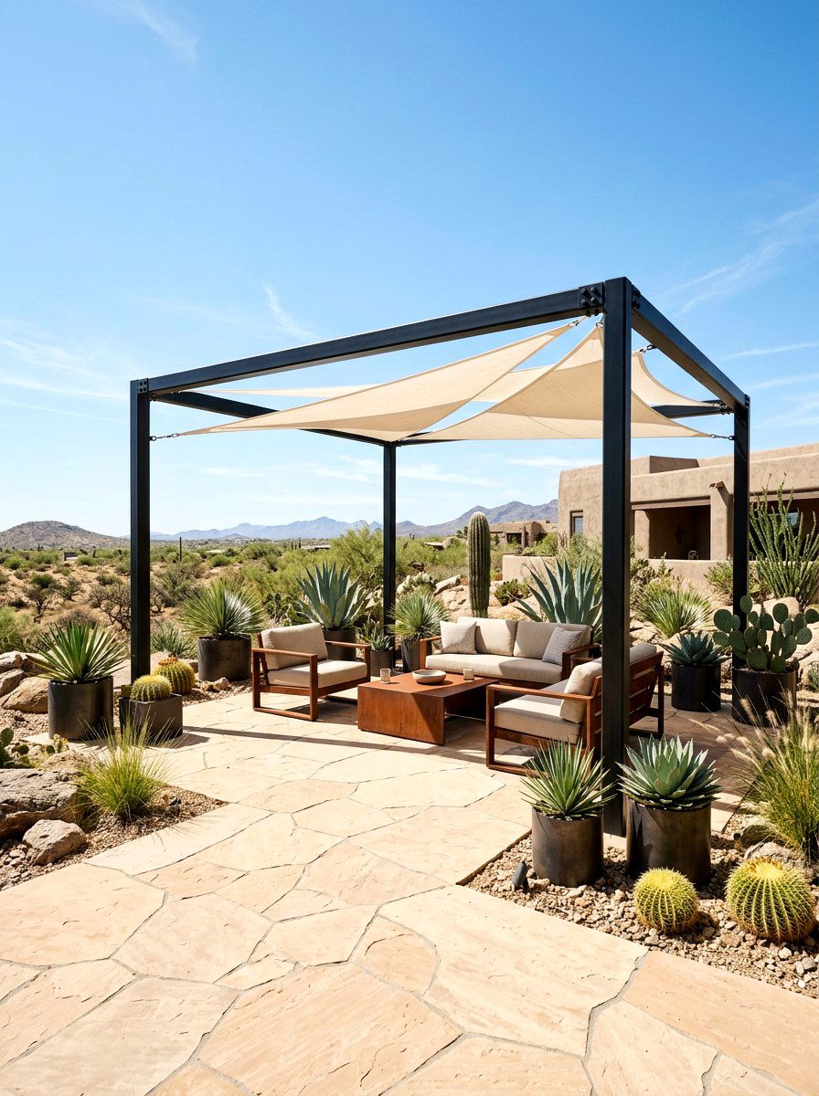 Desert Patio - 30 resort patio ideas