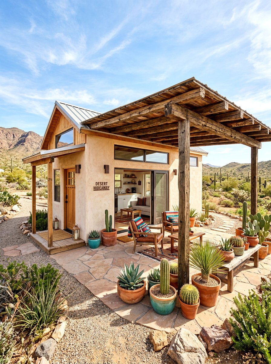 Desert tiny house - 30 tiny house ideas