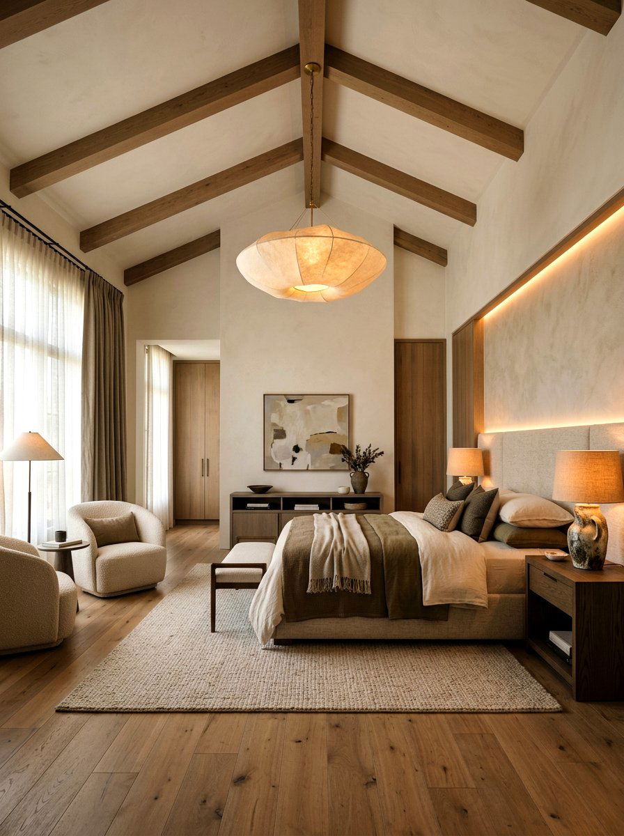 Designer Lighting Bedroom - 30 quiet luxury master bedroom ideas