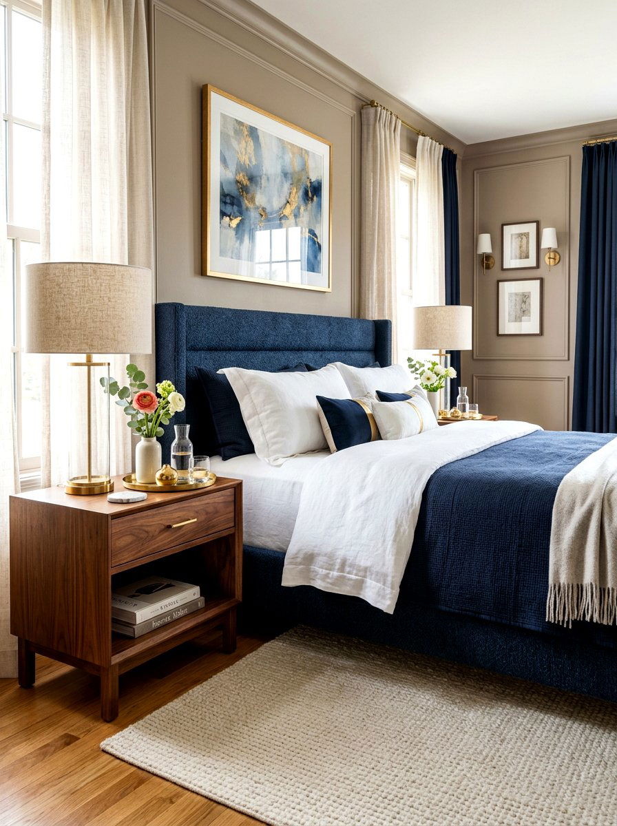 Designer Nightstand Styling - 30 five star suite bedroom ideas