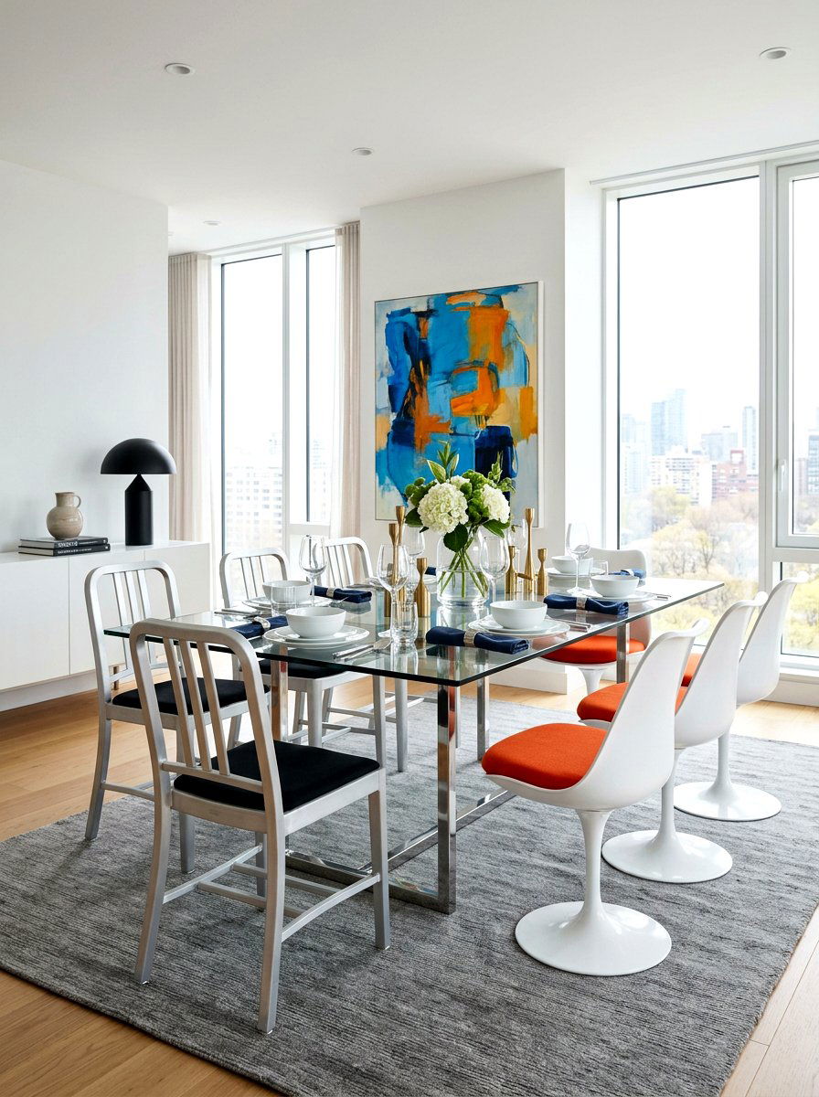 Designer chair replicas - 30 mismatched dining chair ideas